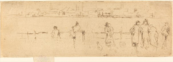 A Sketch on the Embankment, c. 1884/1886.