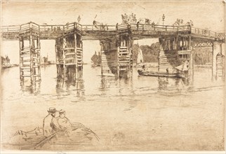 Old Putney Bridge, 1879.