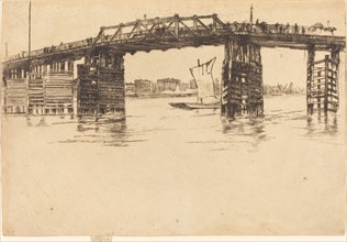 Old Battersea Bridge, 1879.