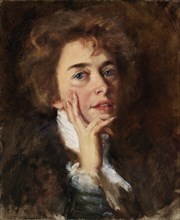Self-Portrait with Jabot, 1896.