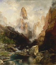 Mist in Kanab Canyon, Utah, 1892.
