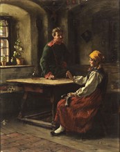 Officer with Peasant, 1887.