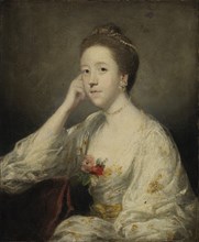 Portrait of a Lady in White, ca. 1762-1764.