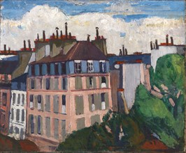 Rooftops, Paris, 1909-1912.