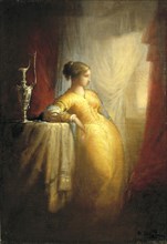At the Window, ca. 1870.
