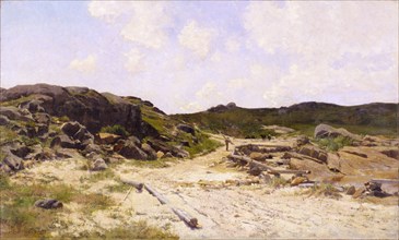 Lighthouse Beach, Annisquam, ca. 1887.