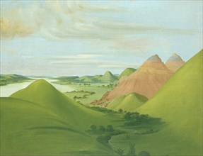 Iron Bluff, 1200 Miles above St. Louis, 1832.