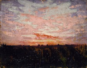 Sunrise or Sunset, study for book, Concealing Coloration in the Animal Kingdom, ca. 1905-1909.