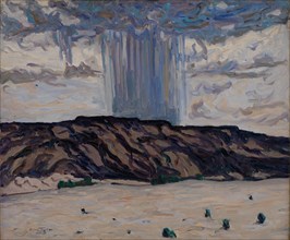 Cloudburst at Black Mesa, New Mexico, 1925.