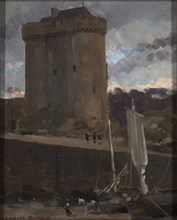 La Tour de Solidor at St. Severin, Normandy, ca. 1877.