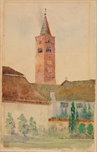 Church Tower, Italy, 1898.