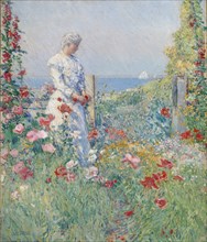 In the Garden (Celia Thaxter in Her Garden), 1892.