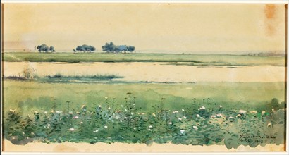 (Landscape with Marshes), 1898.