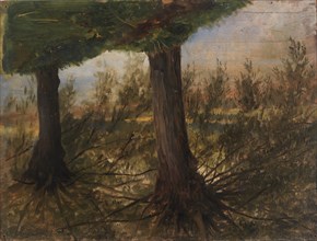 Trees beside a Stream, late 19th-early 20th century.