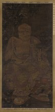 Seated Luohan, (1345?).