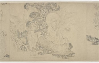 Sixteen Luohans, 16th century. Formerly attributed to Zhao Mengfu.