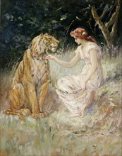 Lady and the Tiger, 1900.