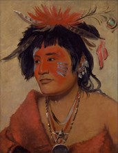 Pah-shee-náu-shaw, a Warrior, 1831.