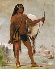 E'e-a-chín-che-a, Red Thunder, Son of Black Moccasin, 1832.