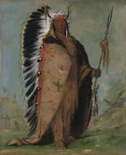 Ee-áh-sá-pa, Black Rock, a Two Kettle Chief, 1832.