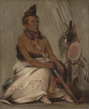 Eh-toh'k-pah-she-pée-shah, Black Moccasin, aged Chief, 1832.