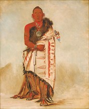 Ki-hó-go-waw-shú-shee, Brave Chief, Chief of the Tribe, 1832.