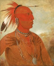 La-wáh-he-coots-la-sháw-no, Brave Chief, a Skidi (Wolf) Pawnee, 1832.