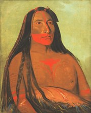 Máh-to-tóh-pa, Four Bears, Second Chief in Mourning, 1832.