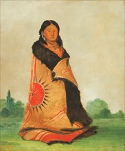 Mong-shóng-sha, Bending Willow, Wife of Great Chief, 1832.