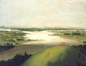 Mouth of the Platte River, 900 Miles above St. Louis, 1832.