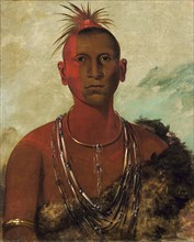 Náh-se-ús-kuk, Whirling Thunder, Eldest Son of Black Hawk, 1832.