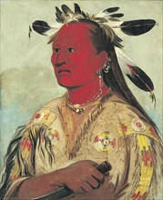 Stán-au-pat, Bloody Hand, Chief of the Tribe, 1832.