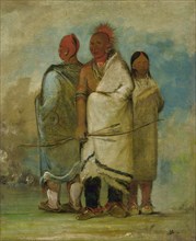 Three Fox Indians, (1837-1839?).