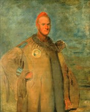 Theodore Burr Catlin, in Indian Costume, 1840-1841.