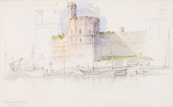 Caernarvon Castle, 1899.