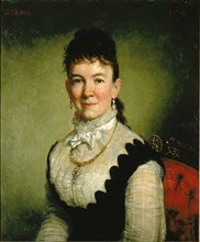 Mrs. Albert J. Myer (Catherine Walden), 1876.