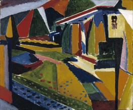 Abstract Landscape, 1915-1916.