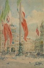 Piazza San Marco, 1839-1912.