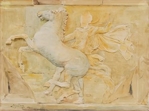 Central Metope of the Frieze of Phidias, Parthenon, ca. 1909-1912.