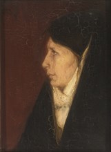 Profile of a Woman's Head, n.d.