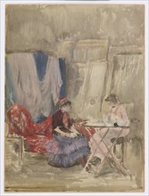 Note in Pink and Purple - The Studio, 1883-1884.