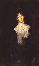 A Lady in Black, 1880.