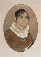 Comfort Cory Borden, Mother of Thomas Wix Borden, ca. 1820.