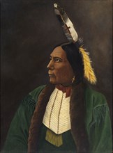 Portrait of an American Indian, ca. 1900.