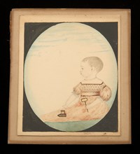 Baby in Pink with an Iron, n.d.
