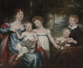 Mrs. Hawkins and Family, ca. 1818-1820.