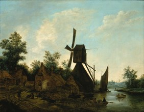 Landscape (Windmill), 17th century.