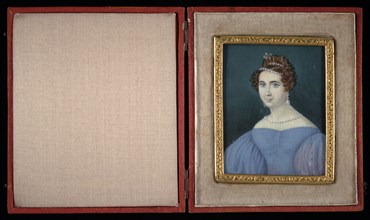 Dama rubia de la familia Canals, ca. 1835-1840. [Fair woman of the Canals family].