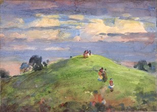 On the Sunset Hill, 1926, 1926.