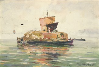 Venetian Freight Boats, n.d.